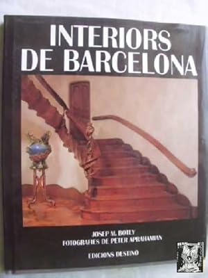 Imagen del vendedor de INTERIORS DE BARCELONA a la venta por Librera Maestro Gozalbo