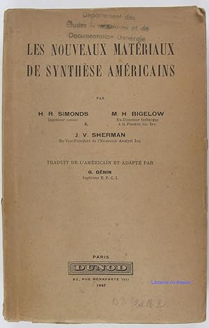 Seller image for Les nouveaux matriaux de synthse amricains for sale by Librairie du Bassin