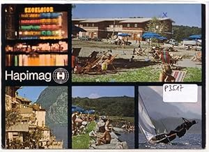 Bild des Verkufers fr AK Schweiz Hapimag Hapimag-Huser Arona Mehrbildkarte 1970 gelaufen zum Verkauf von GAENSAN Versandantiquariat