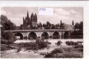 Bild des Verkufers fr AK Limburg an der Lahn, Blick auf die Lahnbrcke und den Dom 1967 gelaufen zum Verkauf von GAENSAN Versandantiquariat