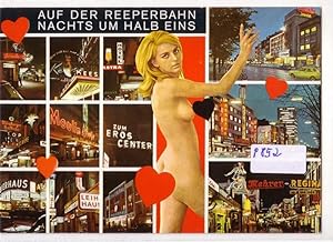 Immagine del venditore per AK auf der Reeperbahn nachts um halb eins, St. Pauli ungelaufen venduto da GAENSAN Versandantiquariat
