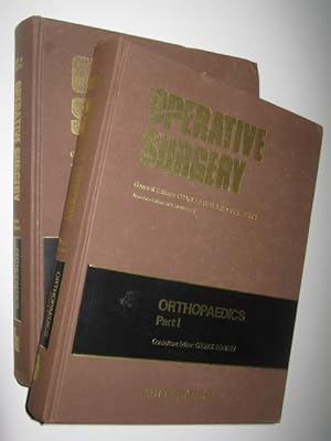Imagen del vendedor de Operative Surgery: Orthopaedics Part I-II : Fundamental International Techniques a la venta por Manyhills Books