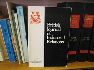 British Journal of Industrial Relations: Volume XXIV, Number 3, November 1986