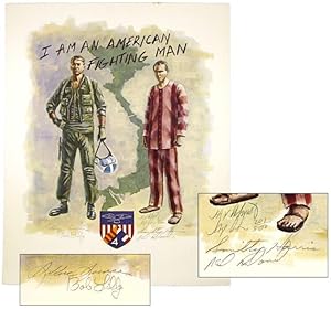 I Am an American Fighting Man [Signed by the Artist and 4 POWs]