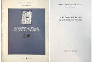 Imagen del vendedor de Seis romancerillos de cordel sefardes. a la venta por Hesperia Libros