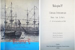 Imagen del vendedor de Malaspina 92. Primeras Jornadas Internacionales sobre la Expedicin Malaspina. a la venta por Hesperia Libros
