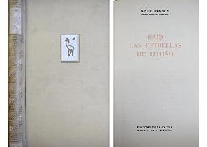 Image du vendeur pour Bajo las estrellas de otoo. Traduccin de F.C. mis en vente par Hesperia Libros