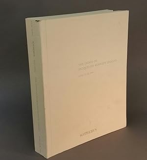 THE ESTATE OF JACQUELINE KENNEDY ONASSIS. Sale 6834. Auction, April 23-26, 1996.