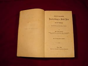 Historisch-topographische Beschreibung der Stadt Bern und ihrer Umgebungen. Mit Rückblicken auf i...