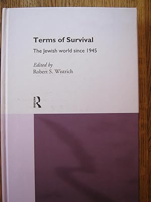 Seller image for Terms of Survival: The Jewish World since 1945 for sale by Gargoyle Books, IOBA