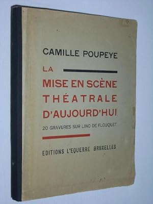 Imagen del vendedor de La mise en scne thatrale d'aujourd'hui. 20 Gravures sur Lino de Flouquet a la venta por Fast alles Theater! Antiquariat fr die darstellenden Knste