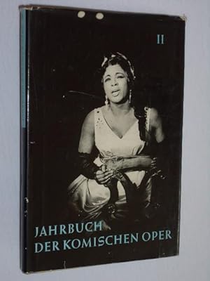 Bild des Verkufers fr Jahrbuch der Komischen Oper Berlin II. Spielzeit 1961/ 62 zum Verkauf von Fast alles Theater! Antiquariat fr die darstellenden Knste