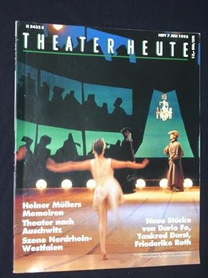 Theater heute, Heft 7/ 1992. Mit Stückabdruck: VERMUMMTE von Ilan Hatsor