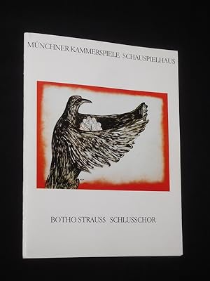 Image du vendeur pour Programmheft 1 Mnchner Kammerspiele 1990/ 91. Urauffhrung SCHLUSSCHOR von Botho Strau. Insz.: Dieter Dorn, Bhne/ Kostme: Jrgen Rose, Licht: Max Keller. Mit Manfred Zapatka, Sunnyi Melles, Petra Einhoff, Rudolf Wessely, Gisela Stein, Ulrich Matthes, Irene Clarin, Ulrike Willenbacher mis en vente par Fast alles Theater! Antiquariat fr die darstellenden Knste