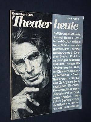 Seller image for Theater heute, Heft 12/ 1969. Mit Stckabdruck: ARBEITGEBER von Gerhard Kelling for sale by Fast alles Theater! Antiquariat fr die darstellenden Knste