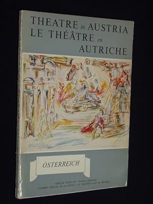 Imagen del vendedor de Le Theatre dans la Monde/ World theatre. A quarterly Review. Sondernummer: Theater in sterreich/ Le Theatre in Autriche/ Theatre in Austria a la venta por Fast alles Theater! Antiquariat fr die darstellenden Knste