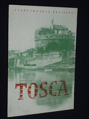 Seller image for Programmheft 5 Stadttheater Freiberg 1953. TOSCA von L. Illica u. G. Giacosa, Musik: Giacomo Puccini. Musikal. Ltg.: Karl-Herbert Bratfisch, Insz.: Kurt Rocktschel, Bhnenbild: Paul-Arthur Funke, Kostme: Annlies Rose, Chre: Lothar Werner for sale by Fast alles Theater! Antiquariat fr die darstellenden Knste