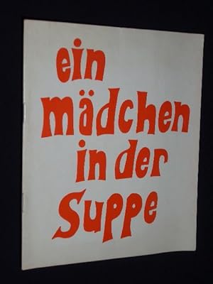 Bild des Verkufers fr Programmheft Komdie am Kurfrstendamm 1967/68. Deutsche Erstauffhrung EIN MDCHEN IN DER SUPPE von Terence Frisby. Regie: Wolfgang Spier, Bild: W. Udinzoff. Mit Claus Biederstaedt, Anita Kupsch, Horst Niendorf, Marlies Hoffmann, Oscar Sabo, Hans Hass zum Verkauf von Fast alles Theater! Antiquariat fr die darstellenden Knste