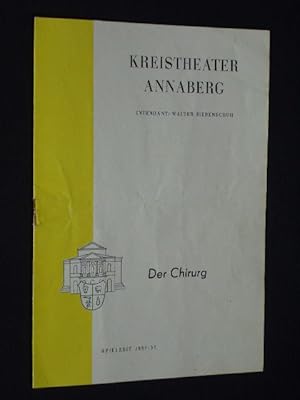 Image du vendeur pour Programmheft-Sammlung Stadttheater Annaberg-Buchholz [und] Kreistheater Annaberg (Erzgebirge). Insgesamt 51 Hefte. Spielzeiten 1948/49, Intendant Walter Laven. 1952/53, 54/55, 55/56 und 56/57, Intendant: Walter Siebenschuh. 1957/58, 58/59 und 59/60, Intendant: Werner Mhring mis en vente par Fast alles Theater! Antiquariat fr die darstellenden Knste