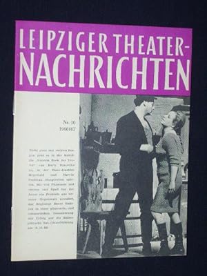 Image du vendeur pour Leipziger Theater-Nachrichten, Nr. 10, 1966/67 mis en vente par Fast alles Theater! Antiquariat fr die darstellenden Knste