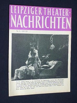 Image du vendeur pour Leipziger Theater-Nachrichten, Nr. 5, 1971/72 mis en vente par Fast alles Theater! Antiquariat fr die darstellenden Knste