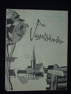 Bild des Verkufers fr Programmheft Stdtische Theater Karl-Marx-Stadt 1959. DER VOGELHNDLER von Carl Zeller (Musik). Insz.: Hans Felder, musikal. Ltg.: Kurt Wessel, Bhnenbild: Peter Friede, Kostme: Renate Mller. Mit Anneliese Znsler, Ilse Eichhorn, Rudolf Cordes, W. Roy zum Verkauf von Fast alles Theater! Antiquariat fr die darstellenden Knste