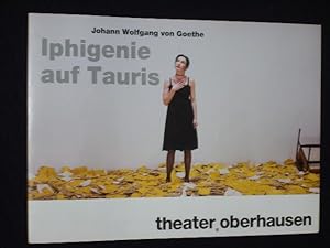 Imagen del vendedor de Programmheft 9 Theater Oberhausen 2010/11. IPHIGENIE AUF TAURIS von Goethe. Insz.: Sarantos Zervoulakos, Bhne: Raimund Orfeo Voigt, Kostme: Geraldine Arnold. Mit Elisabeth Kopp, Michael Golab, Martin Hohner, Hartmut Stanke, Michael Witte, Irmtraut Faber a la venta por Fast alles Theater! Antiquariat fr die darstellenden Knste