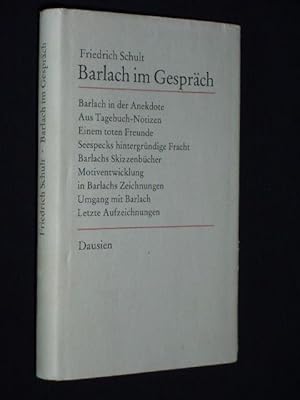 Imagen del vendedor de Barlach im Gesprch. Mit ergnzenden Aufzeichnungen des Verfassers. Herausgegeben von Elmar Jansen a la venta por Fast alles Theater! Antiquariat fr die darstellenden Knste