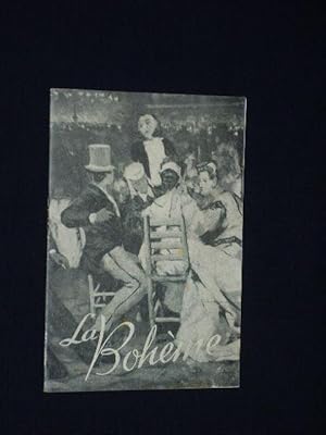 Bild des Verkufers fr Programmheft Stadttheater Plauen 1951/52. LA BOHEME von Giacosa/Illica, Giacomo Puccini (Musik). Musikal. Ltg.: Walter Stoschek, Insz. Walter Brunken, Bhnenbild: K. H. Schuster. Mit Werner Friedrich, Emil Lang, Josef Ludwig, Kurt Glner, Martin Meuschke, B. Weickert zum Verkauf von Fast alles Theater! Antiquariat fr die darstellenden Knste