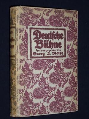 Image du vendeur pour Deutsche Bhne. Jahrbuch der Frankfurter Stdtischen Bhnen. Im Auftrag der Generalintendanz herausgegeben von Georg J. Plotke. Erster Band, Spielzeit 1917/1918. Mit sechs Tafeln und sieben Abbildungen im Text mis en vente par Fast alles Theater! Antiquariat fr die darstellenden Knste