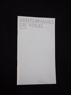 Bild des Verkufers fr Programmheft 23 Schiller-Theater Berlin 1973/74. DIE VGEL von Aristophanes. Insz.: Dieter Dorn, Bhne: Wilfried Minks, Kostme: Minks/Johannes Schtz, musikal. Ltg.: Wolfgang de Gelmini. Mit Peter Herzog, Peter Heinrich, Gunter Berger, Daphne Wagner, Barbara Hampel, Dorothea Senz, Peter Wagenbreth, Egon Balder zum Verkauf von Fast alles Theater! Antiquariat fr die darstellenden Knste