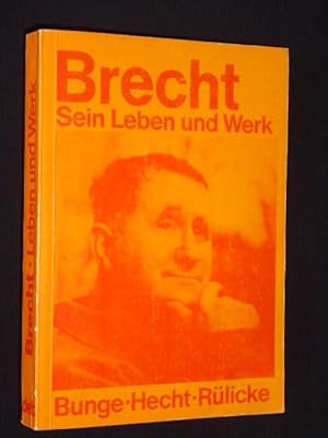 Bild des Verkufers fr Bertolt Brecht. Sein Leben und Werk zum Verkauf von Fast alles Theater! Antiquariat fr die darstellenden Knste