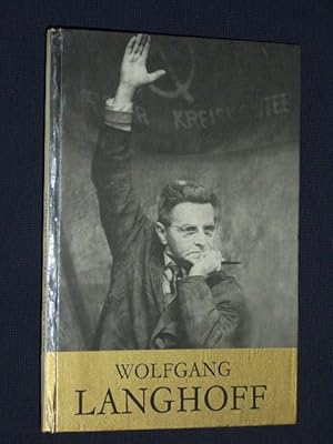 Wolfgang Langhoff. Veröffentlichung der Deutschen Akademie der Künste zu Berlin (Theater und Film...