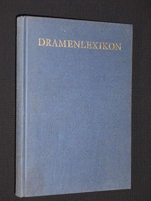 Seller image for Dramenlexikon. Zweiter Band. Mit Nachtrag 1957 - 1960. Begrndet von Friedrich Ernst Schulz. Neu herausgegeben von Wilhelm Allgayer for sale by Fast alles Theater! Antiquariat fr die darstellenden Knste