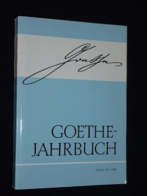 Immagine del venditore per Goethe-Jahrbuch, Band 109, 1992. Im Auftrage des Vorstandes der Goethe-Gesellschaft herausgegeben von Werner Keller venduto da Fast alles Theater! Antiquariat fr die darstellenden Knste