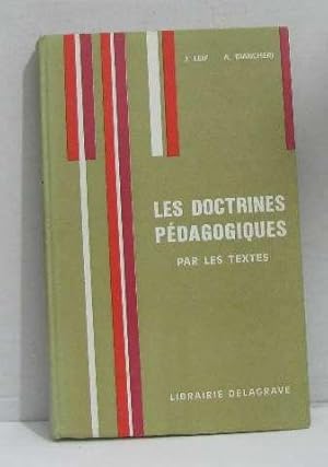 Seller image for Les doctrines pdagogiques par les textes for sale by crealivres