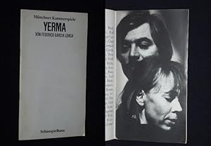 Bild des Verkufers fr Programmheft 6 Mnchner Kammerspiele Schauspielhaus 1984. YERMA von Lorca. Regie: Peter Zadek, Bhne/ Kostme: Gtz Loepelmann, Musik: Peer Raben. Mit Jutta Hoffmann (Yerma), Eva Mattes, Doris Schade, Irene Clarin, Heide von Strombeck, Lucia Mezger, Susanna Schfer, Dunja Lock, Claudia Pielmann, Roswitha Soukup zum Verkauf von Fast alles Theater! Antiquariat fr die darstellenden Knste