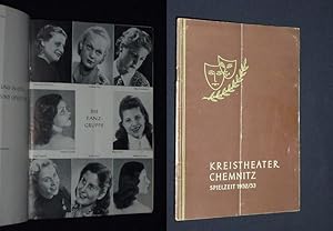 Kreistheater Chemnitz, Intendant: Edgar Schatte, Spielzeit 1952/53 [Jahresheft]