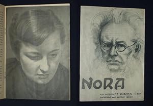 Bild des Verkufers fr Programmheft Theater der Altmark Stendal 1951/52. NORA EIN PUPPENHEIM von Henrik Ibsen. Insz.: Karl-Heinz Neumann, Bhnenbild: Rolf Schulze, Kostme: Hanna Reichelt, Masken: Canneberger/ Ferdinand. Mit Ursula Penzel (Nora), Karl Niedworok (Helmer), Horst Huckauf, Charlotte Hlaas, Horst Kempe, Elfriede Stahl, Ruth Pnicke, Karl-Heinz Wei zum Verkauf von Fast alles Theater! Antiquariat fr die darstellenden Knste