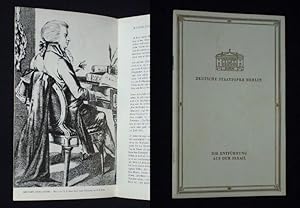 Immagine del venditore per Programmheft Deutsche Staatsoper Berlin 1957. DIE ENTFHRUNG AUS DEM SERAIL nach Bretzner von Stephanie d. J., Mozart (Musik). Musikal. Ltg.: Hans Lwlein, Insz.: Carl-Heinrich Kreith, Bhne/ Kostme: Hainer Hill. Mit Walter Stoll, Jutta Vulpius, Erna Roscher, Josef Traxel, Gerhard Unger, Gerhard Frei, Kay Willumsen, Wolfgang Paulsen venduto da Fast alles Theater! Antiquariat fr die darstellenden Knste