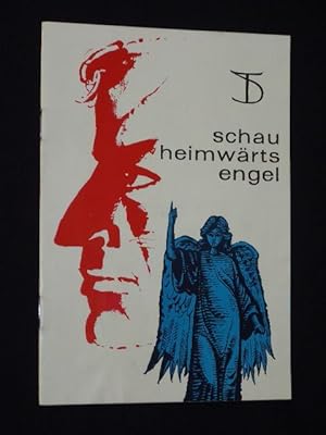 Imagen del vendedor de Programmheft 5 Deutsches Theater Berlin 1963/64. SCHAU HEIMWRTS, ENGEL von Thomas Wolfe. Regie: Hannes Fischer, Bhnenbild/ Kostme: Walter Wallbaum, Musik: Rainer Bredemeyer. Mit Albert Garbe, Erika Pelikowsky, Reimar Joh. Baur, Klaus Piontek, Gnther Haack, Lissy Tempelhof, Hannjo Hasse, Anny von Orelli a la venta por Fast alles Theater! Antiquariat fr die darstellenden Knste