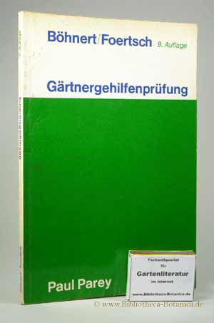 Immagine del venditore per Grtnergehilfenprfung. venduto da Bibliotheca Botanica