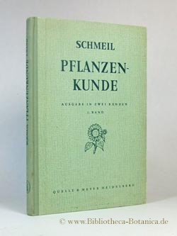 Imagen del vendedor de Pflanzenkunde. Ausgabe in 2 Bnden. a la venta por Bibliotheca Botanica