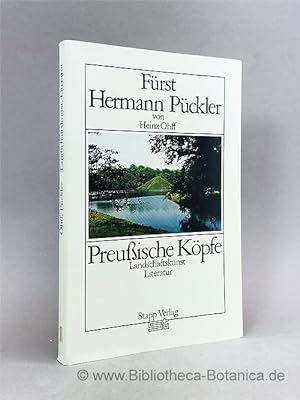 Bild des Verkufers fr Frst Hermann Pckler. Landschaftskunst - Literatur. zum Verkauf von Bibliotheca Botanica