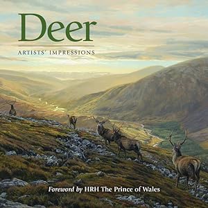 Seller image for DEER: ARTISTS' IMPRESSIONS. By Ashley Boon, Ben Hoskyns, Ian MacGillivray, Rodger McPhail, and others. for sale by Coch-y-Bonddu Books Ltd