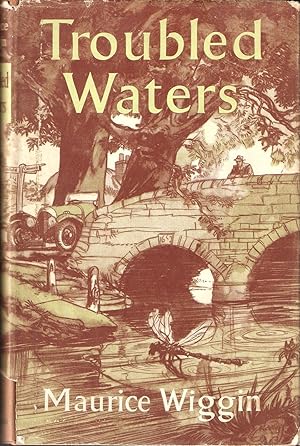 Bild des Verkufers fr TROUBLED WATERS. By Maurice Wiggin. Decorations by Will Nickless. zum Verkauf von Coch-y-Bonddu Books Ltd