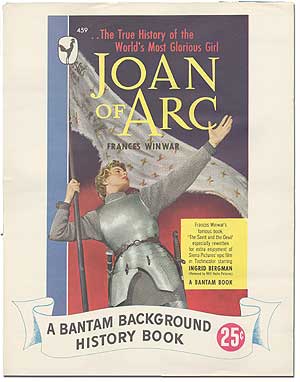 Seller image for Joan of Arc (re-written for the film from her book "The Saint and The Devil"): [Original Poster for the Bantam Books Paperback Movie Tie-In Edition] for sale by Between the Covers-Rare Books, Inc. ABAA