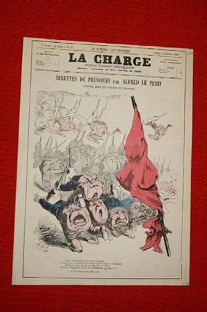 La Charge. Journal Satirique Hebdomadaire. 1re Annee - 2e Serie - No 21. Samedi 3 Septembre 1870....