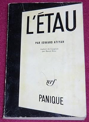 Seller image for L'ETAU for sale by LE BOUQUINISTE
