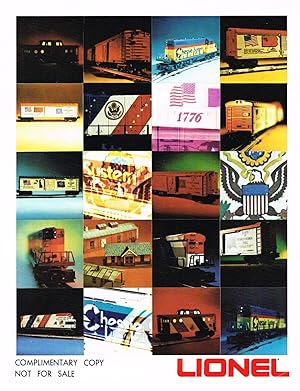 LIONEL COMPLIMENTARY COPY "SPIRIT OF '76" (Consumer Trade Catalog)